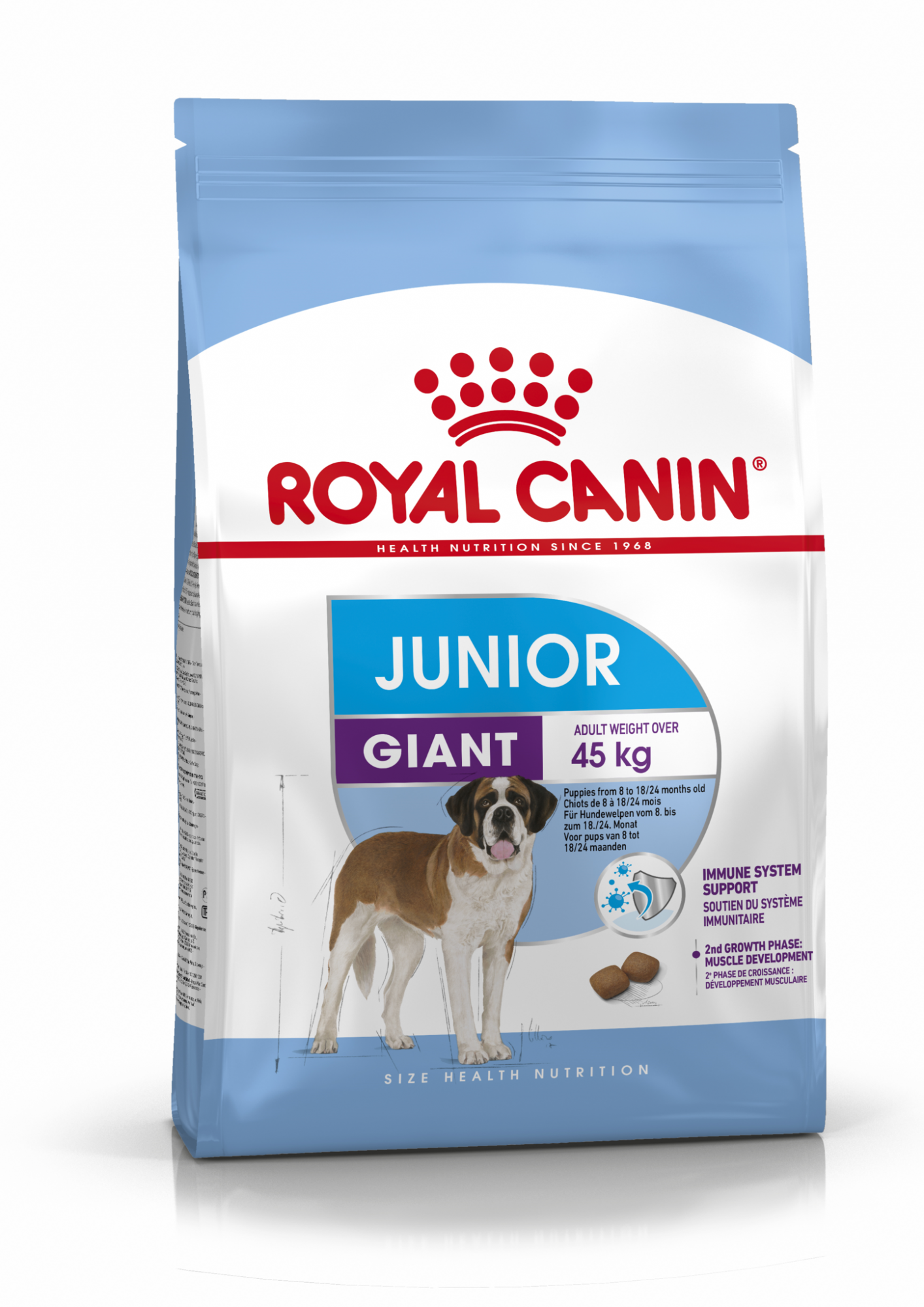 фото Сухой корм для щенков royal canin junior giant, птица, 15кг