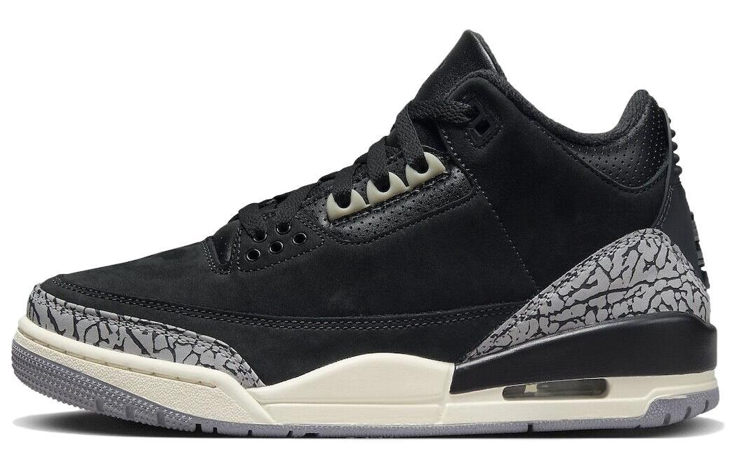 

Кеды унисекс Jordan Air Jordan 3 Off Noir черные 42.5 EU, Черный, Air Jordan 3 Off Noir