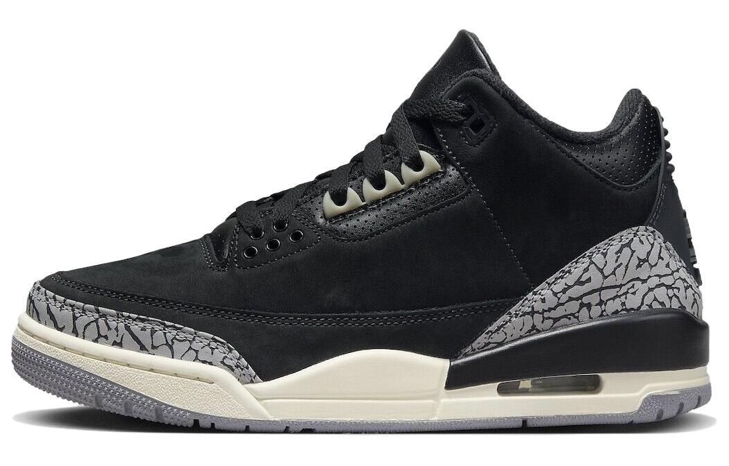 

Кеды унисекс Jordan Air Jordan 3 Off Noir черные 36.5 EU, Черный, Air Jordan 3 Off Noir