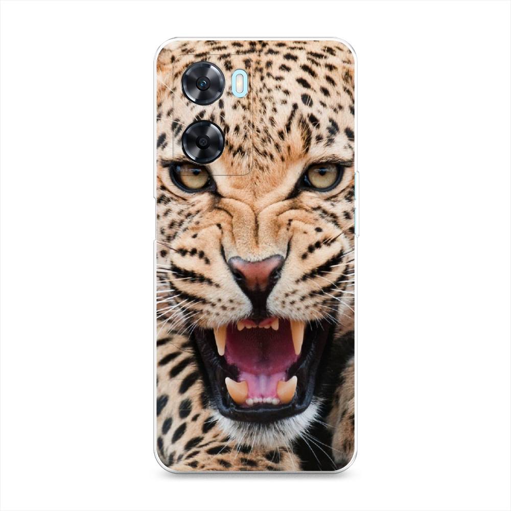

Чехол на OnePlus Nord N20 SE "Леопард 3d", Бежевый;черный, 153450-6