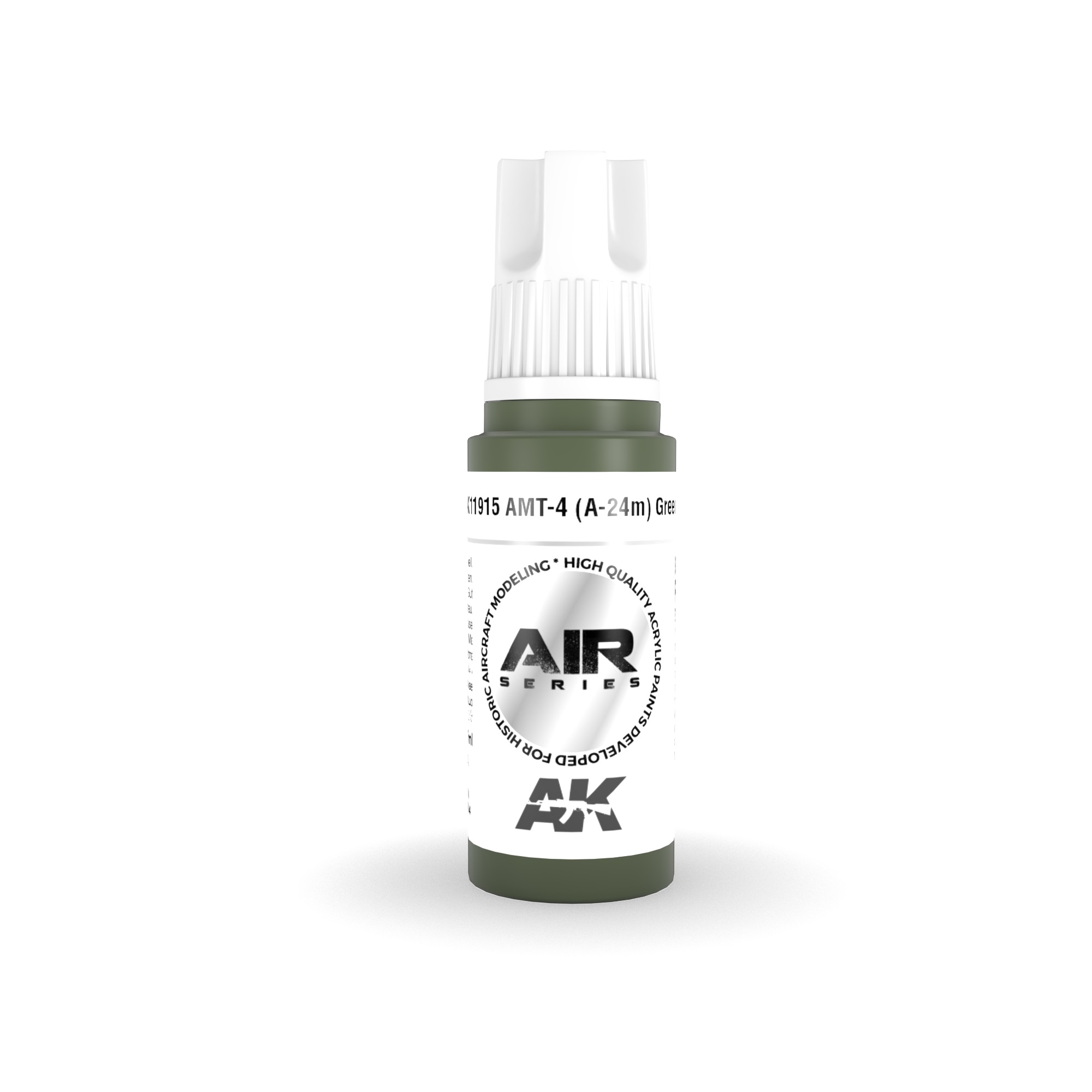 

Краска акриловая AK Interactive AMT-4 (A-24M) GREEN зеленый AK11915