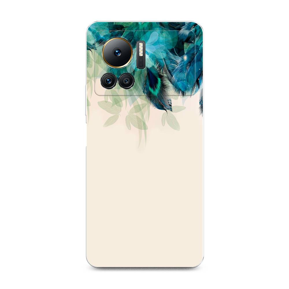 

Чехол Awog на Infinix Note 12 VIP "Перья голубого цвета", 3101950-2