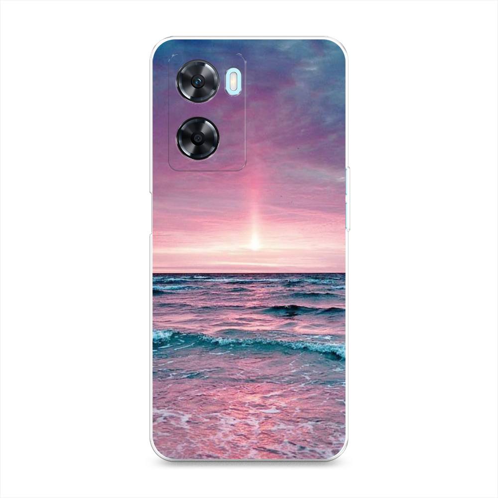

Чехол на OnePlus Nord N20 SE "Восход 3", Розовый;голубой, 153450-2