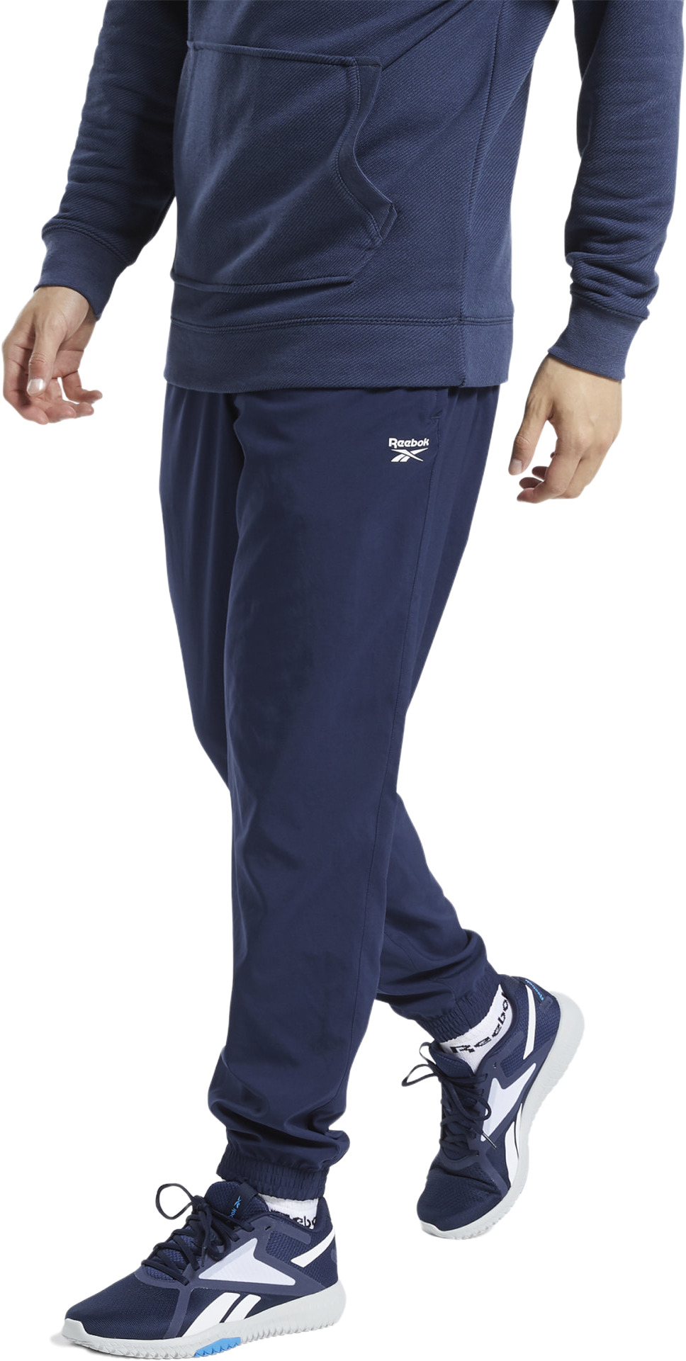Спортивные брюки мужские Reebok TE WVN C LINED PANT VECNAV синие XS