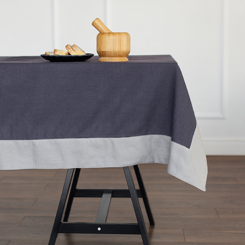 

Скатерть столовая BELLEHOME Dark Grey/Silver