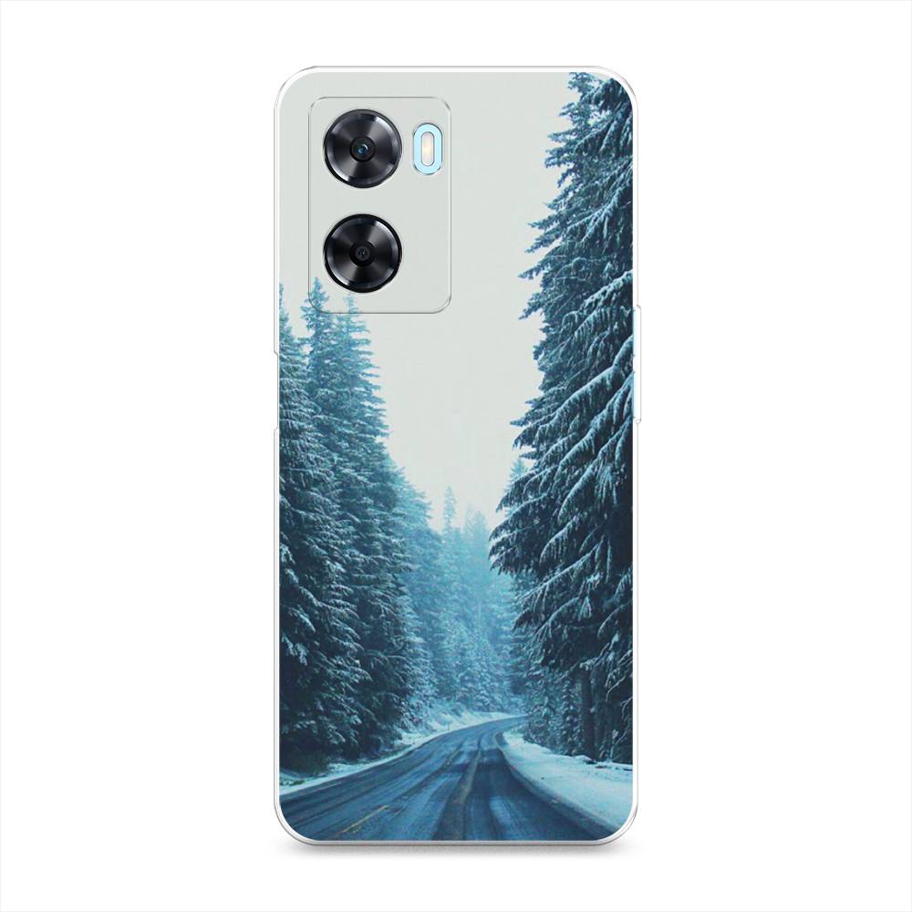 

Чехол на OnePlus Nord N20 SE "Зима 9", Бежевый;голубой;черный, 153450-2