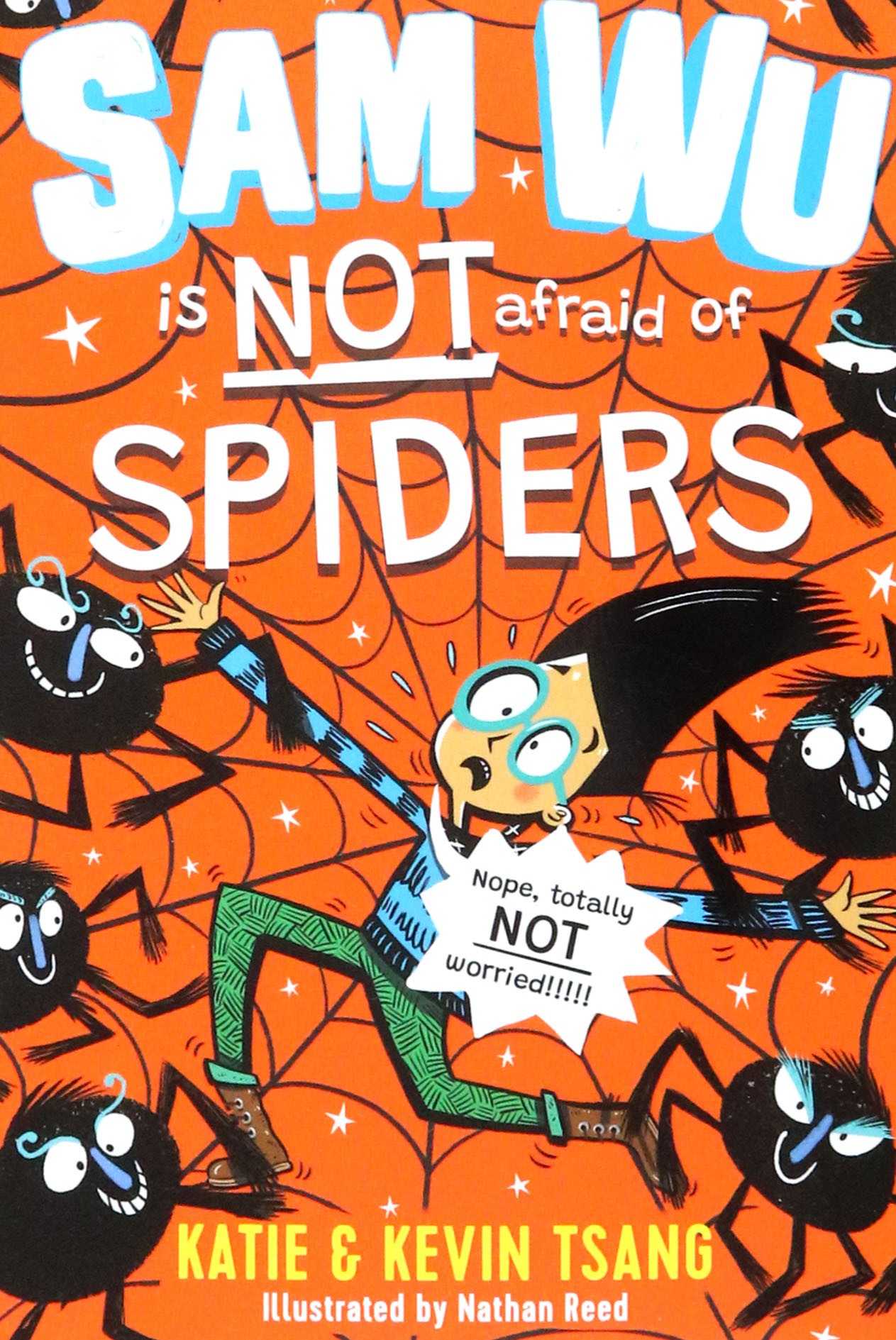 

Sam Wu is Not Afraid of Spiders!