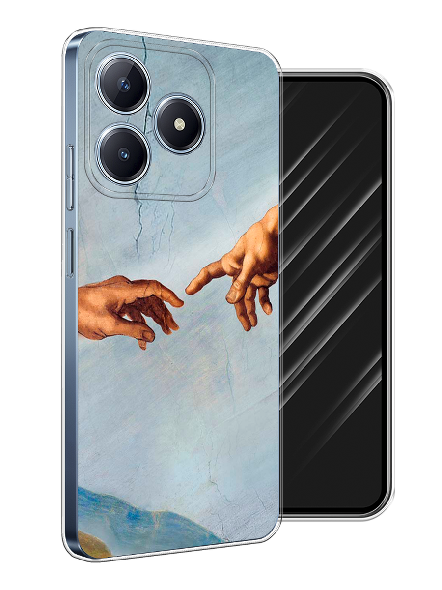 

Чехол Awog на Realme C63 "Сотворение Адама", Голубой;коричневый;серый, 2517350-1