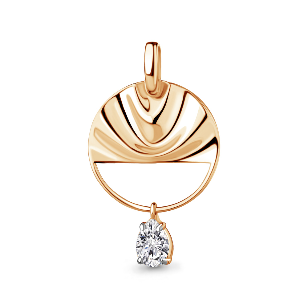 

Кулон из серебра с фианитом Aquamarine Aquamarine 24454_925_з, 24454_925_з