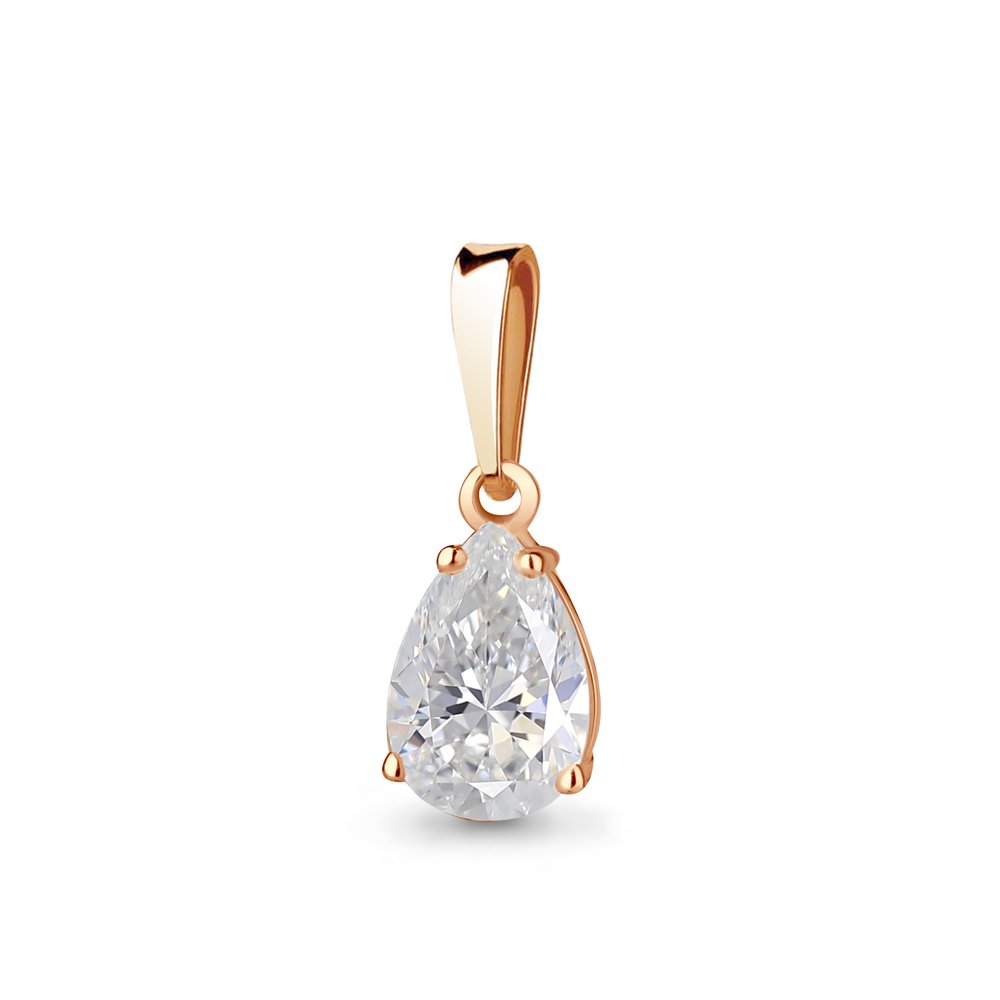 

Кулон из серебра с фианитом Aquamarine Aquamarine 24453_925_з, 24453_925_з