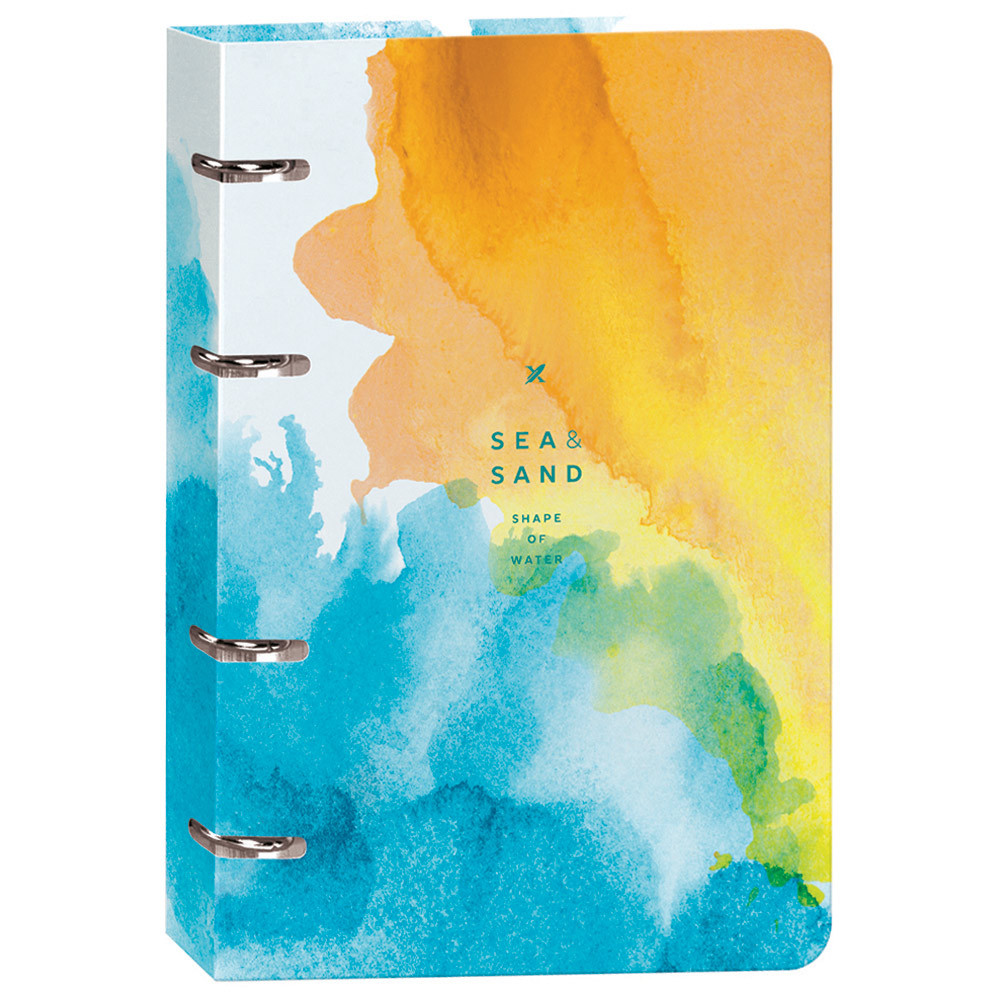 

Тетрадь А5 Lorex Aquarelle Reflexion soft touch со сменным блоком 120 листов в клетку