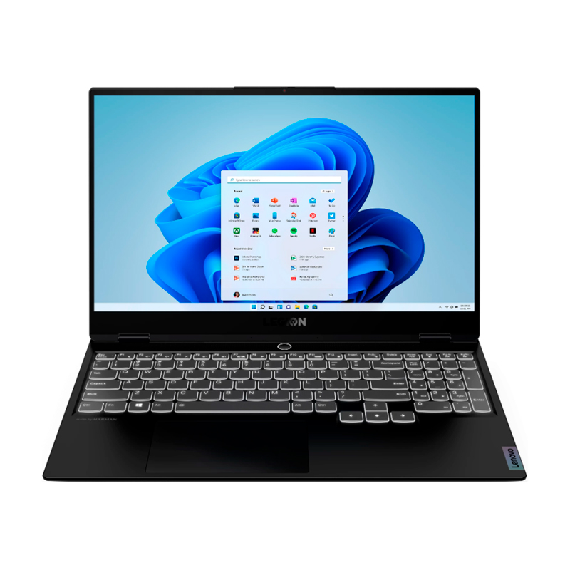 фото Игровой ноутбук lenovo legion slim 7 15ach6 gray (82k8001brk)