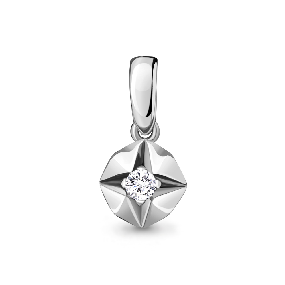 

Кулон из серебра с фианитом Aquamarine Aquamarine 24441_925_р, 24441_925_р