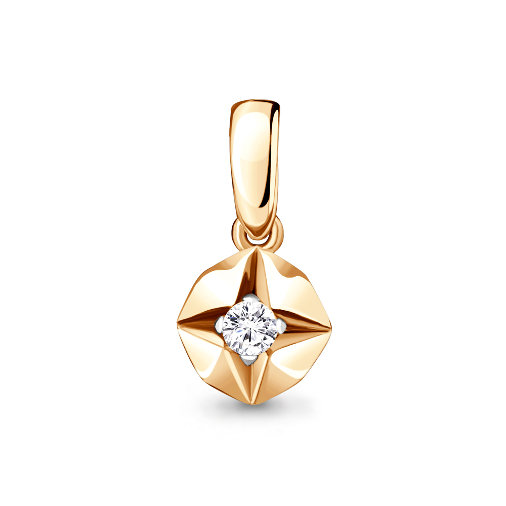 

Кулон из серебра с фианитом Aquamarine Aquamarine 24441_925_з, 24441_925_з