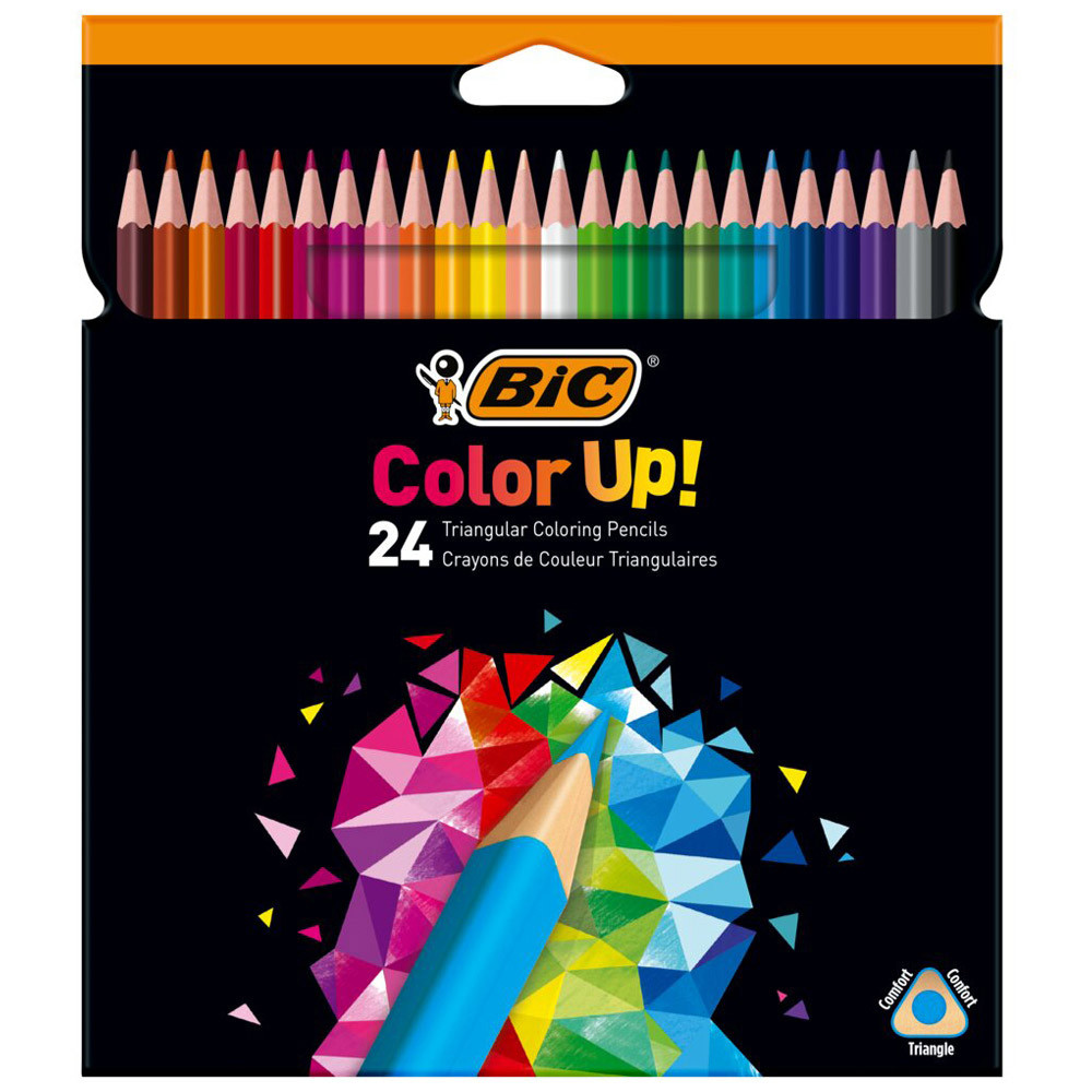 фото Карандаши цветные bic color up 24 цвета