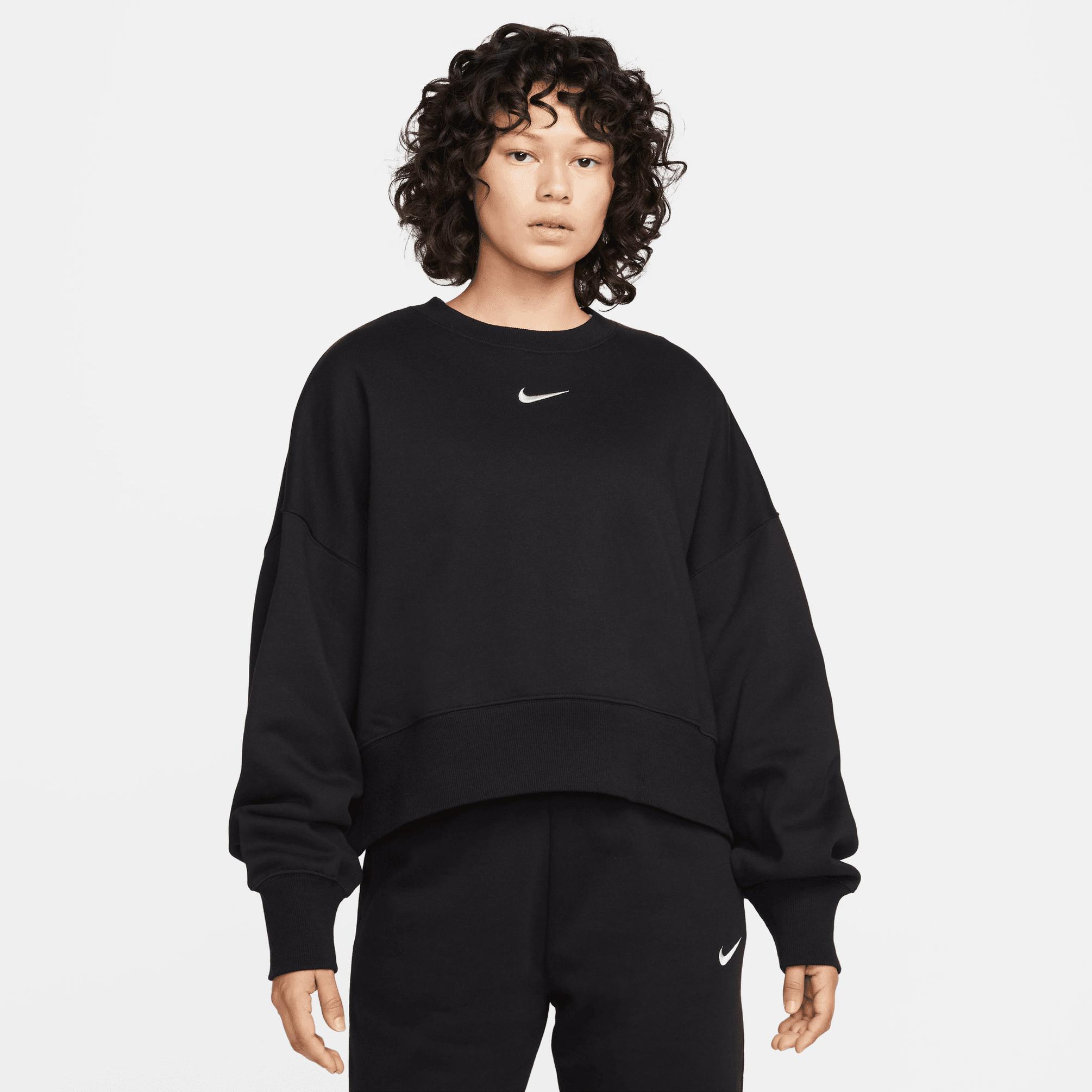 

Толстовка женская Nike Sportswear Phoenix Fleece DQ5761 черная 32 EU, Черный, Sportswear Phoenix Fleece