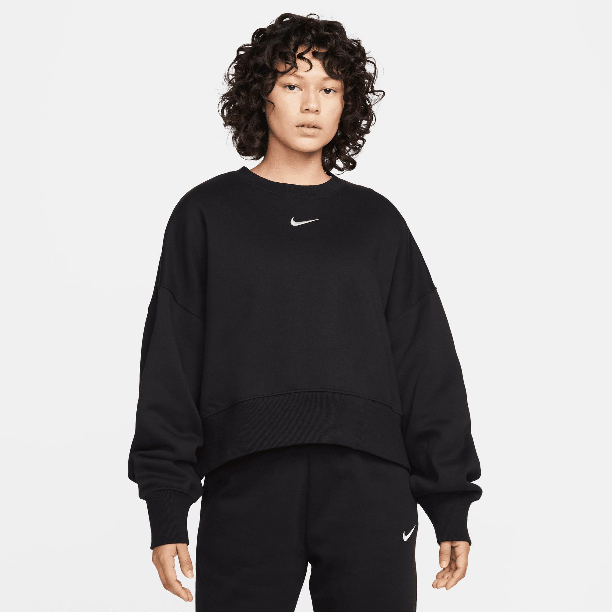 

Толстовка женская Nike Sportswear Phoenix Fleece DQ5761 черная M-S, Черный, Sportswear Phoenix Fleece
