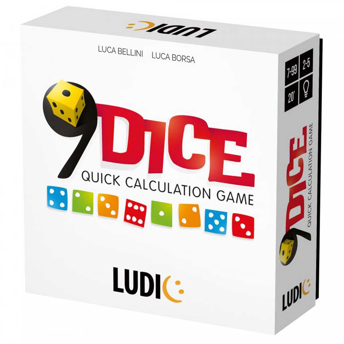 Карточная настольная игра LUDIC 9 кубиков, MU51173
