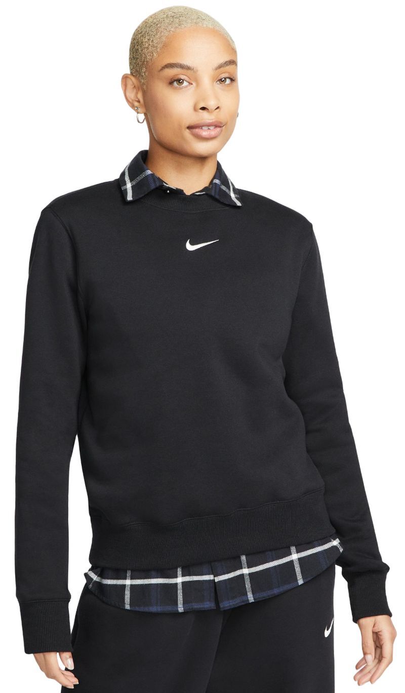

Свитшот женский Nike Sportswear Phoenix Fleece DQ5751 черный L-S, Sportswear Phoenix Fleece