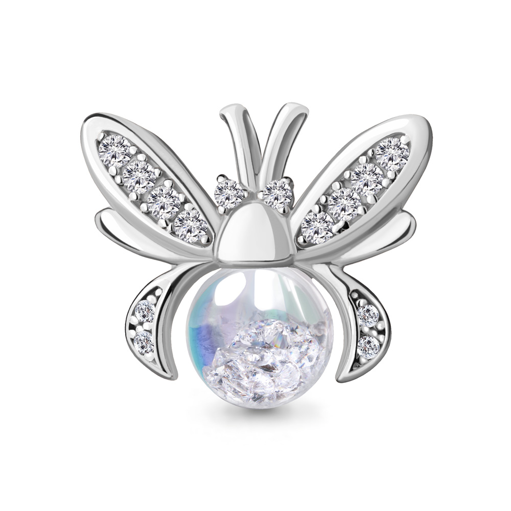 

Подвеска из серебра с фианитом Aquamarine Aquamarine 24229АГ_925_р, 24229АГ_925_р