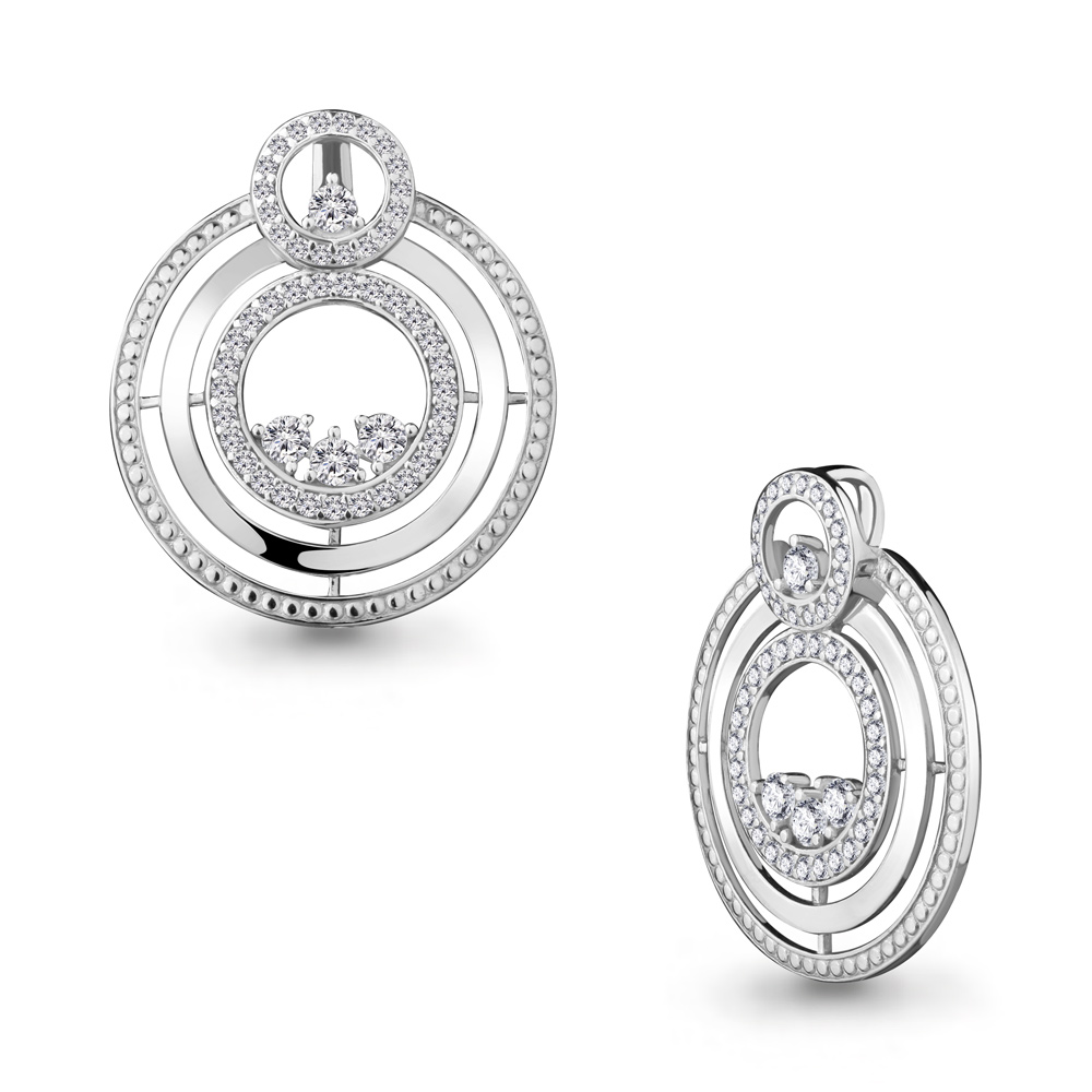

Кулон из серебра с фианитом Aquamarine Aquamarine 24136А_925_р, 24136А_925_р