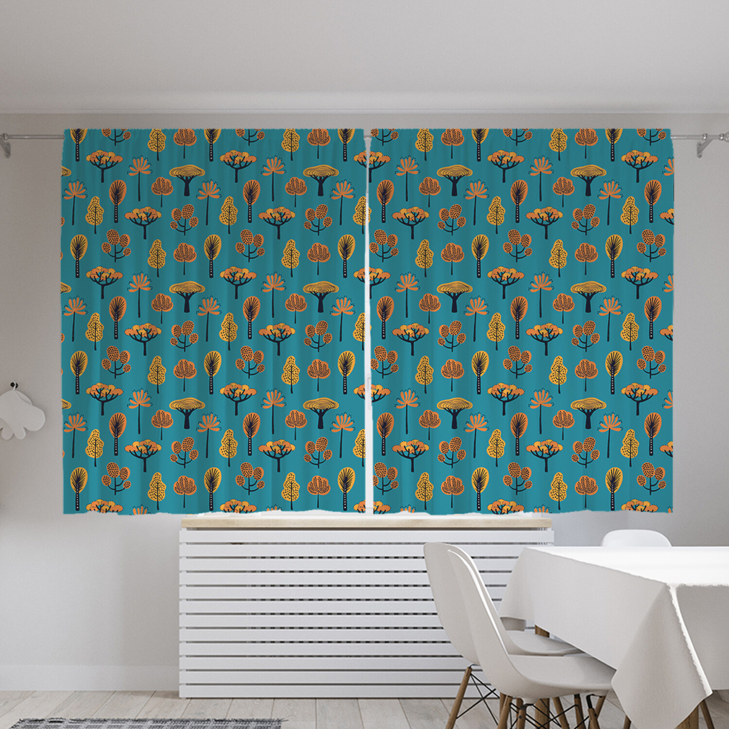 

Классические шторы JoyArty "Деревья с разной кроной", Oxford DeLux, 2 полотна 145x180 см, Деревья с разной кроной