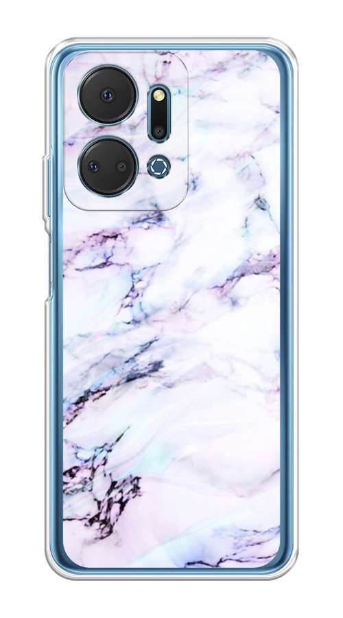 

Чехол на Honor X7A Plus "Радужный мрамор", Серый;фиолетовый, 6121850-1