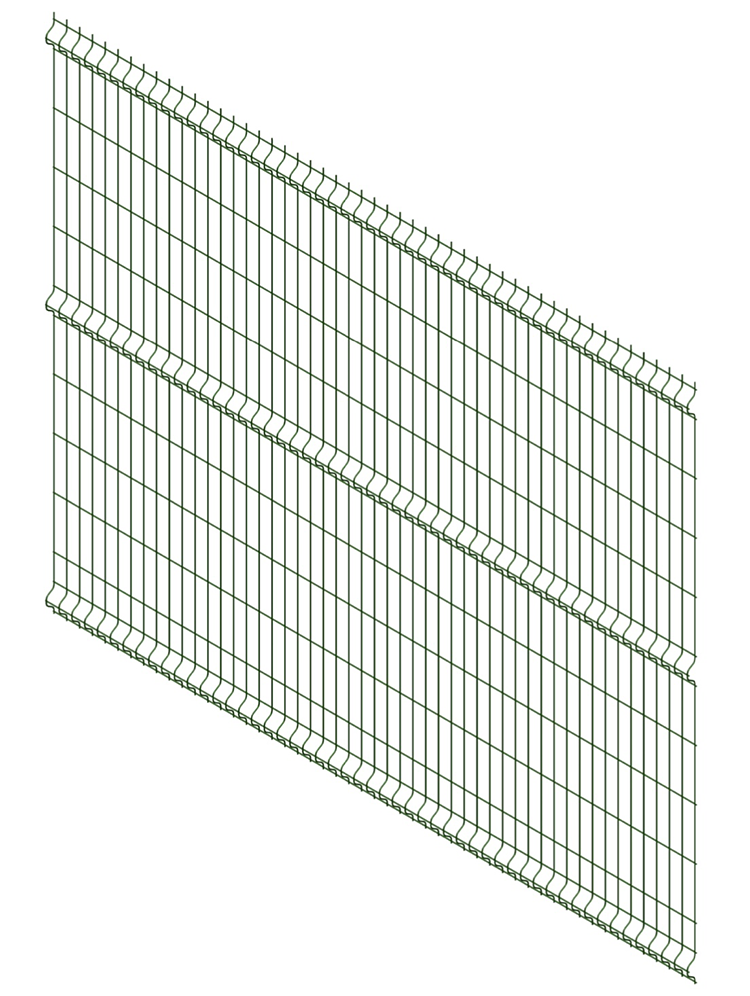 фото 3d сетка для забора. секция заборная, 3д панель 2530х1730 мм., пруток 5 мм. dfence