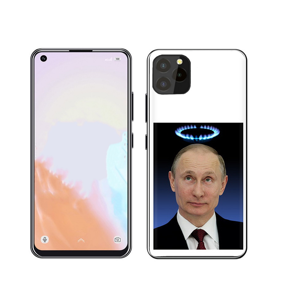 

Чехол MyPads Tocco для Oukitel C21 Pro святой газ, Прозрачный, Tocco