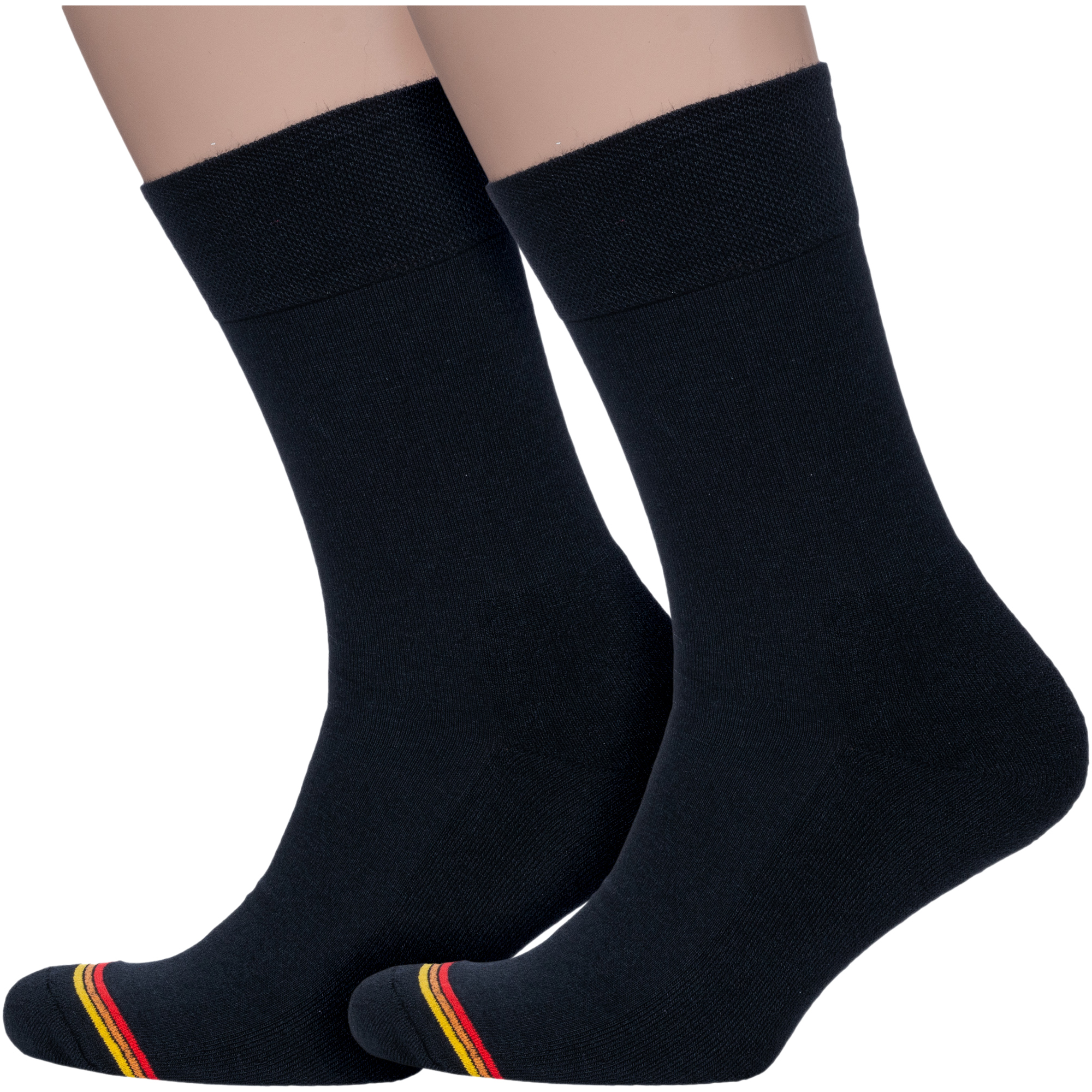 Комплект носков мужских NOSMAG 2-22602T черных 29-31