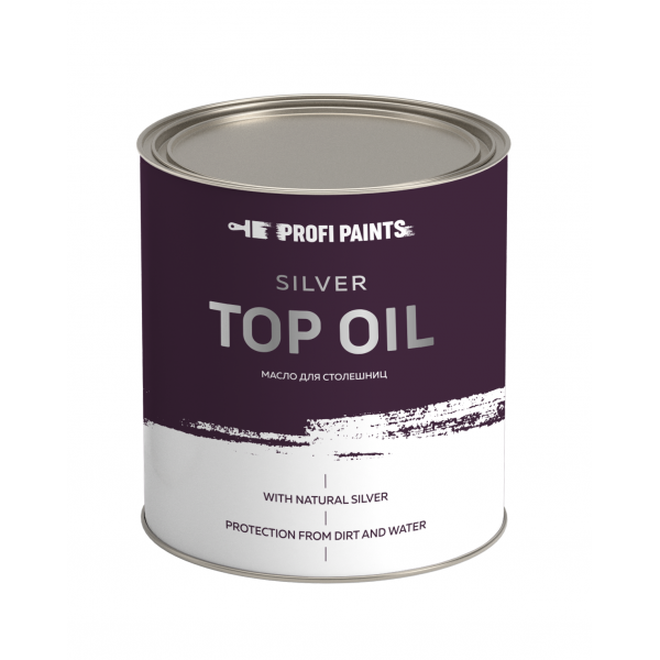 

Масло ProfiPaints Silver Top Oil 0,9 л Серо-коричневый, Silver Top Oil