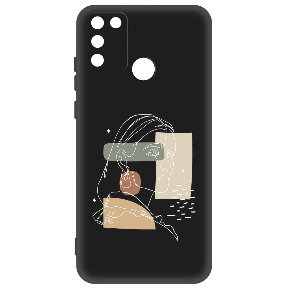 

Чехол-накладка Krutoff Soft Case Уверенность для Honor 9A черный