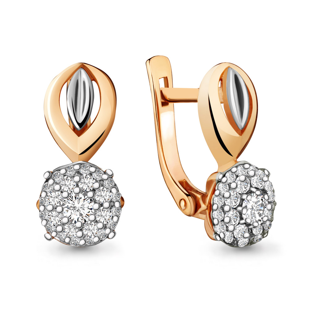 

Серьги из красного золота с бриллиантом Aquamarine Aquamarine 941973к_585_кз, 941973к_585_кз