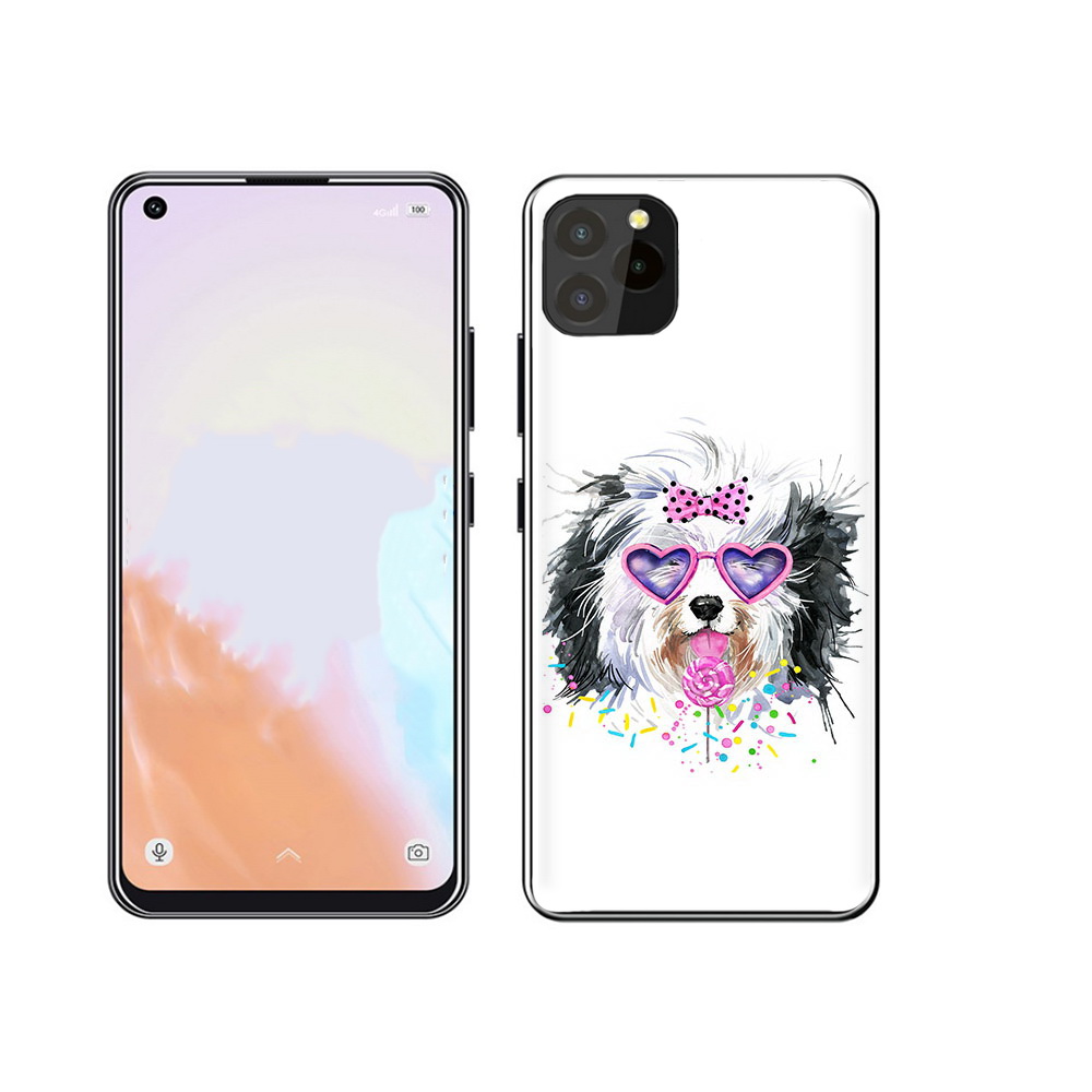

Чехол MyPads Tocco для Oukitel C21 Pro пушистик, Прозрачный, Tocco