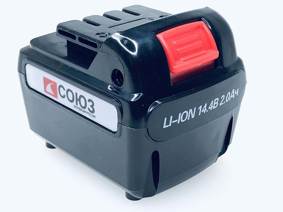 Батарея аккумуляторная СОЮЗ ДШС-3314Л-41 (Li-On 14,4V 2,0 Ah), ZAP66495 воздуходувка аккумуляторная karcher lbb 1060 36 bp pack