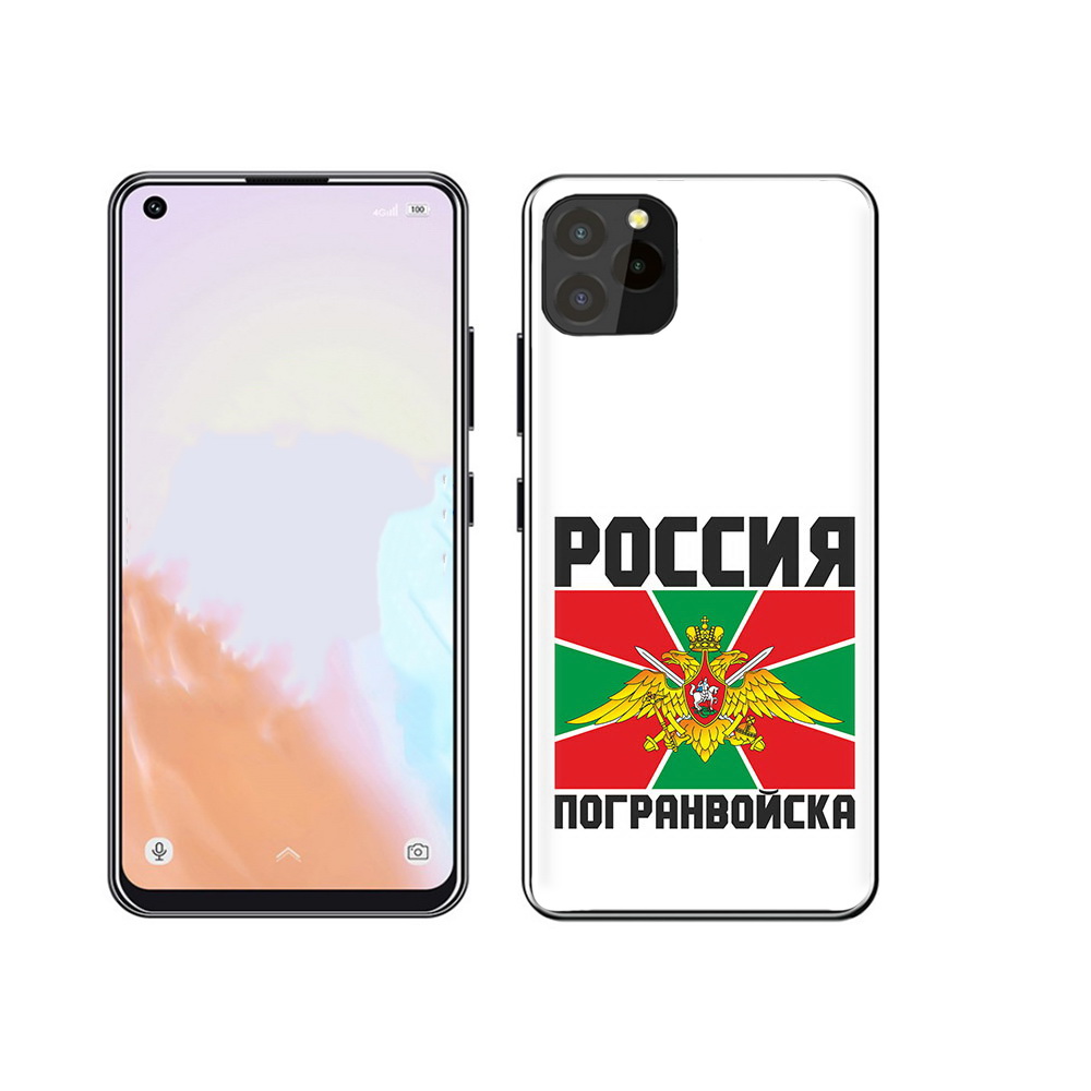 

Чехол MyPads Tocco для Oukitel C21 Pro погранвойска, Прозрачный, Tocco