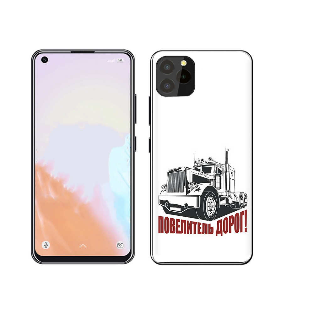 

Чехол MyPads Tocco для Oukitel C21 Pro повелитель дорог, Прозрачный, Tocco