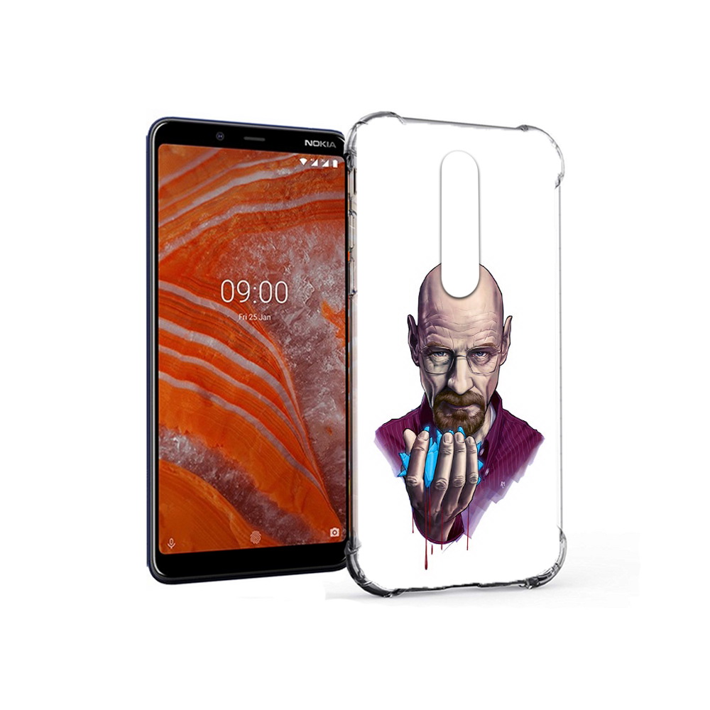 

Чехол MyPads Tocco для Nokia 3.1 Plus разработчик (PT121397.96.574), Прозрачный, Tocco
