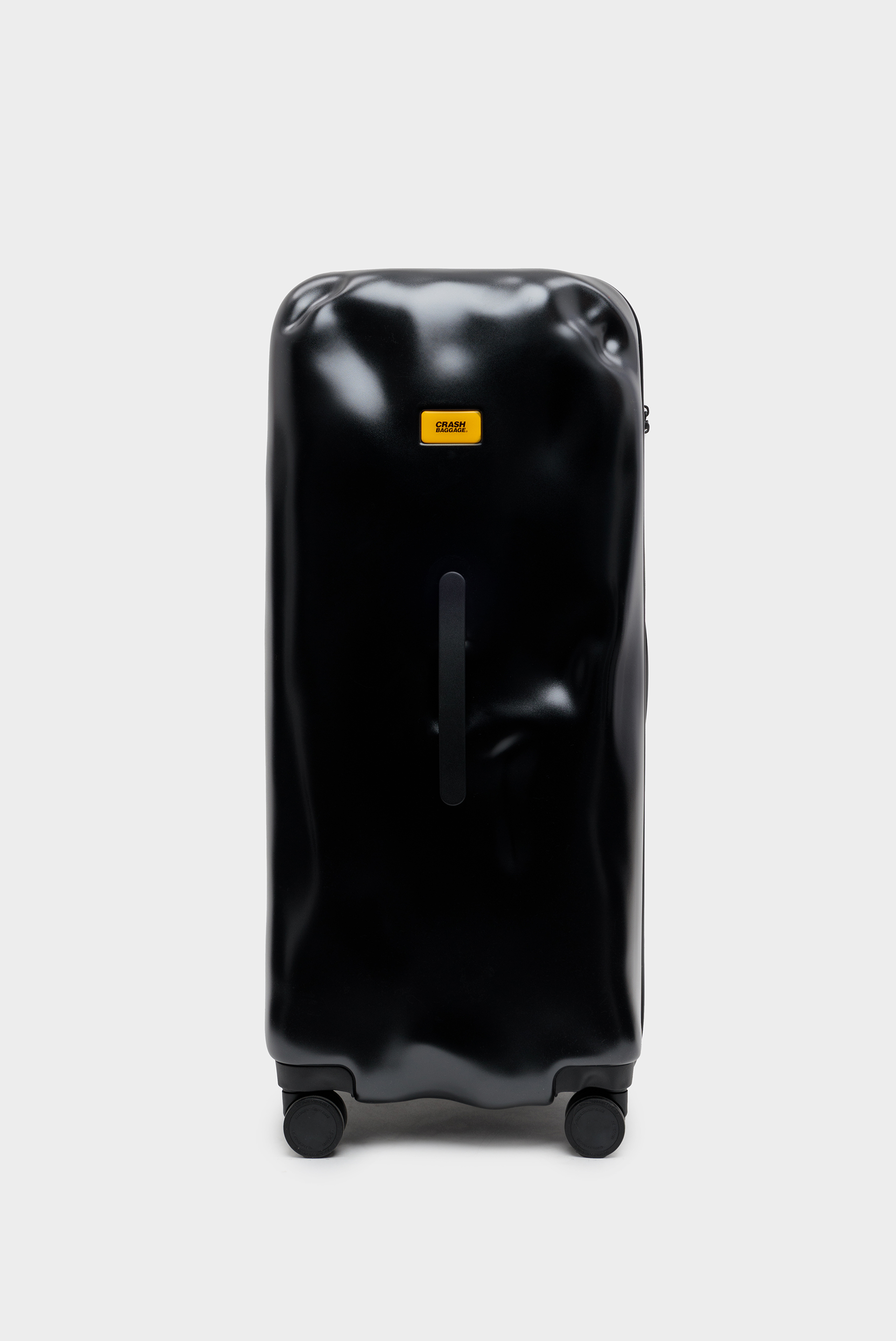 

Чемодан унисекс Crash Baggage icon trunk large 4w. черный, 80х40х38 см, icon trunk large 4w.