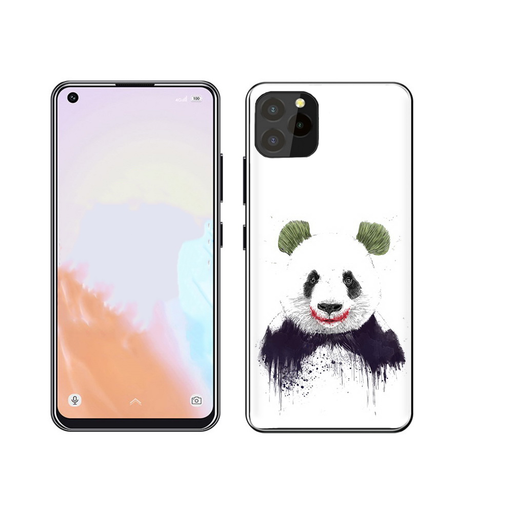 

Чехол MyPads Tocco для Oukitel C21 Pro панда джокер, Прозрачный, Tocco