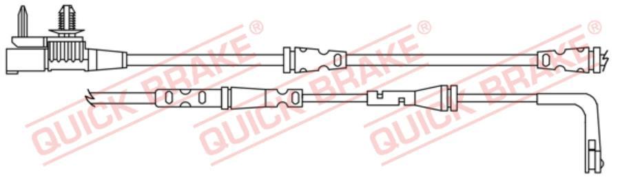 

Датчик Zuzycia Klocka Hamulcowego Jaguar F-Pace 2.0-3.0D 09.15-