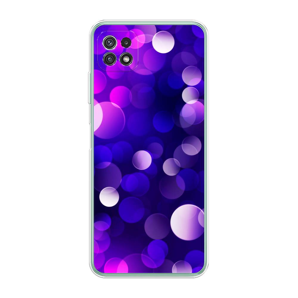 

Чехол для Samsung Galaxy A22s 5G "Абстракция 27", Фиолетовый, 2104250-3