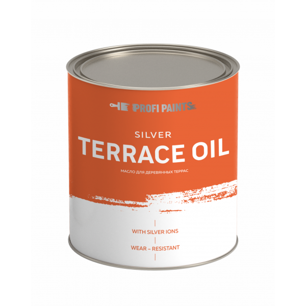 

Масло ProfiPaints Silver Terrace Oil 0,9 л Серо-голубой