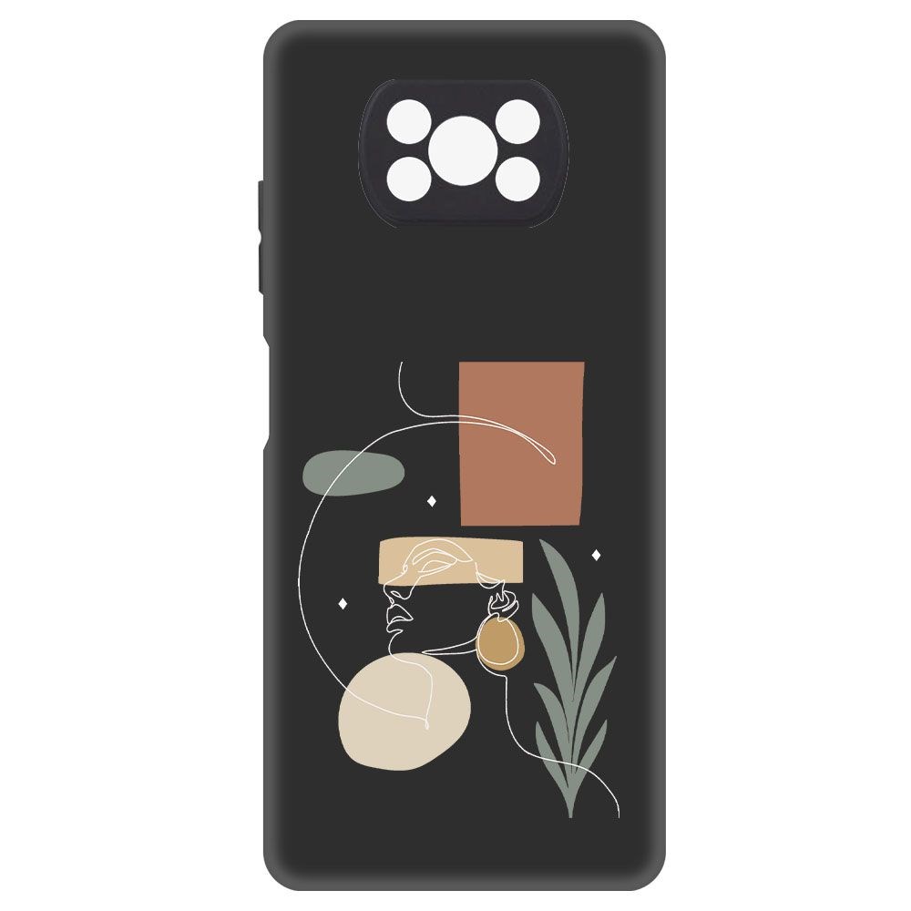 

Чехол-накладка Krutoff Soft Case Элегантность для Xiaomi Poco X3 Pro черный