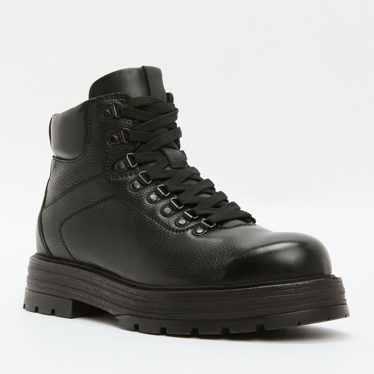 

Ботинки мужские Tendance TTA8-6606R-02 черные 45 EU, Черный, TTA8-6606R-02