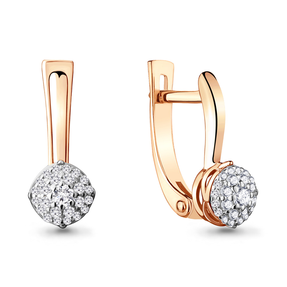 

Серьги из красного золота с бриллиантом Aquamarine Aquamarine 941968к_585_кз, 941968к_585_кз