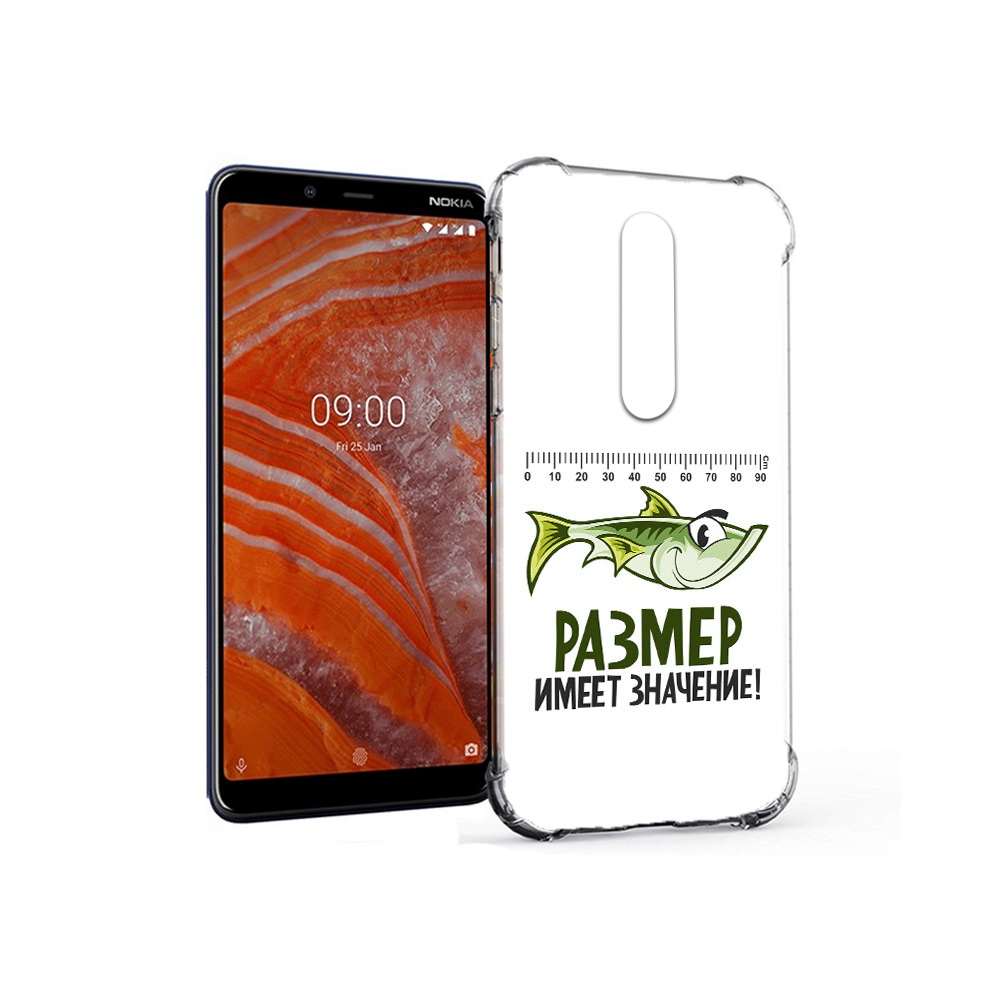 

Чехол MyPads Tocco для Nokia 3.1 Plus размер не имеет значения (PT121397.96.569), Прозрачный, Tocco