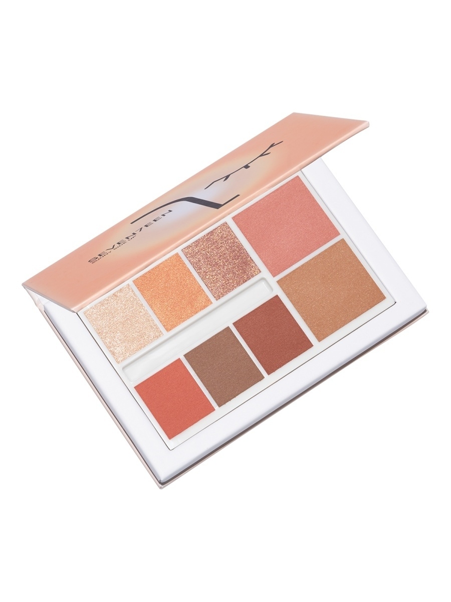 Палетка для макияжа Seventeen Sunny Side Up Total Look Palette physicians formula палетка для контуринга bronze booster glow boosting strobe and contour palette 9 г