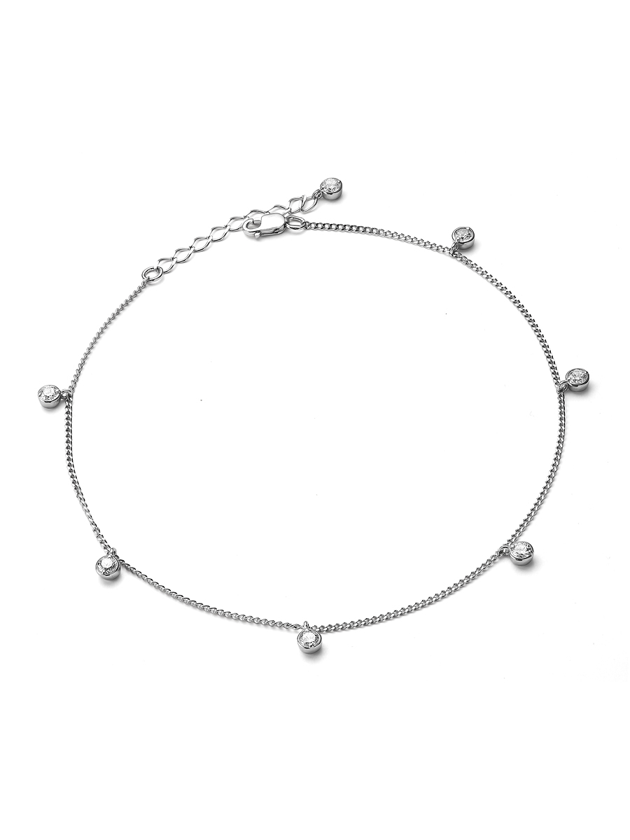 

Браслет из серебра р.16 ЮК ДАР Бр-2295р, фианит, Бр-2295р