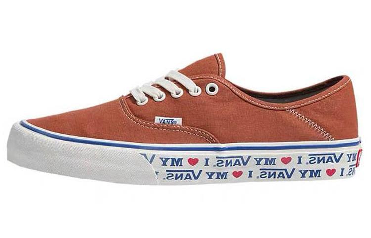 

Кеды унисекс Vans Authentic I Love My VANS коричневые 41 EU, Коричневый, Authentic I Love My VANS